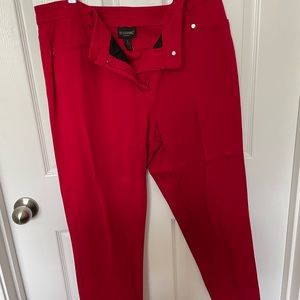 Red pants